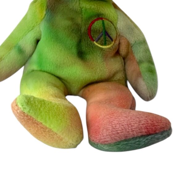 Vintage 1996 Ty Beanie Baby “PEACE” Bear - Picture 4 of 10